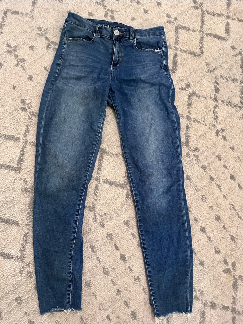 American Eagle Dark Blue Skinny Jeans